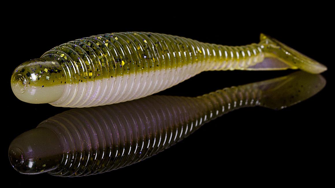 Der Grubster von Lunker City ist ein gerippter Gummifisch mit Schaufelschwanz, der sich sehr gut zum Jiggen eignet. Er kann aber auch am Widegap-Haken montiert werden, um als Swimbait oder am Texas- und Carolina Rig gefischt zu werden. Der Grubster ist ein sehr effektiver Köder, der von Forellen bis hin zu Dorschen ein sehr breites Räuberspektrum anspricht.