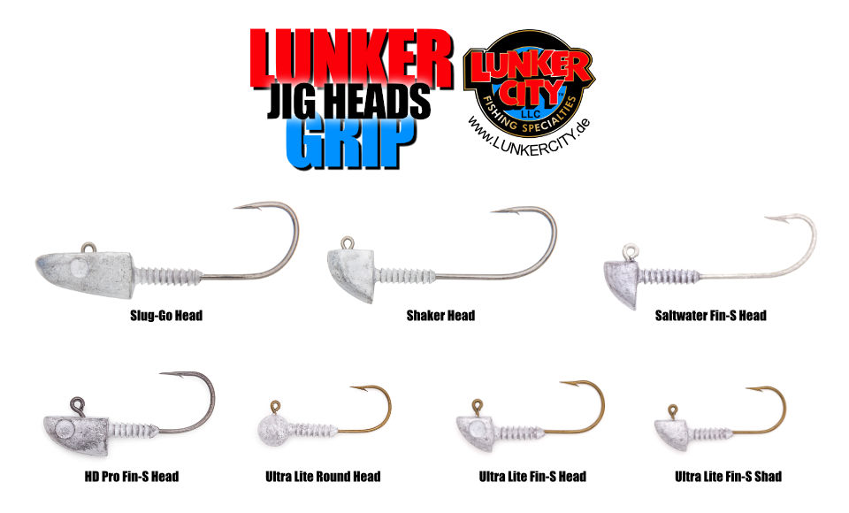 Lunker City LunkerGrips Formen